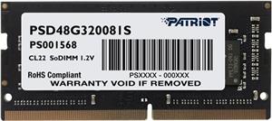 Patriot Signature 8GB [1x8GB 3200MHz DDR4 CL22 SODIMM]