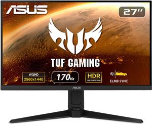 ASUS TUF Gaming VG27AQL1A [WQHD, 170Hz , ELMB SYNC, Adaptive-sync, G-Sync compatible ready, 130 % sRGB, HDR]