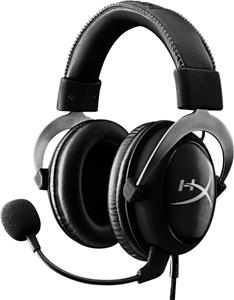 HP HyperX Cloud II Headset Wired Head-band Gaming Black, Grey, 4P5L9AA