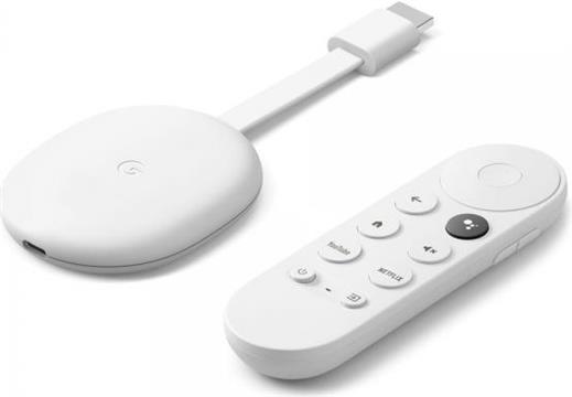 Google Chromecast 4.0 biały z Google TV