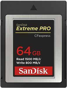SanDisk CFexpress 64GB Extreme Pro 1500/800 MB/s