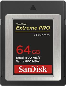 SanDisk CFexpress 64GB Extreme Pro 1500/800 MB/s