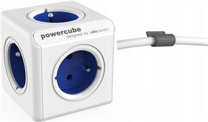 PowerCube Extended 5 gniazd 1.5m niebieski