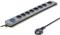 Qoltec 8 gniazd 3.0m czarna