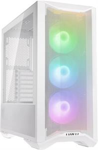 Case Lian Li LANCOOL II Mesh C RGB Snow Edition, ATX, Midi-Tower, Tempered Glass, White