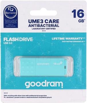 GOODRAM 16GB UME 3 Care cyan [USB 3.0]