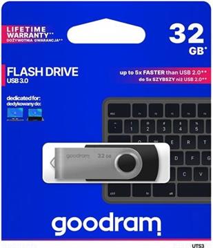 GOODRAM 32GB UTS3 black [USB 3.0]