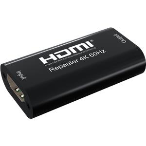 Techly IDATA HDMI2-RIP4KT AV extender AV repeater Black