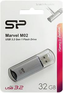 SP USB 3.0 FLASH DRIVE MARVEL M02 32GB SILVER