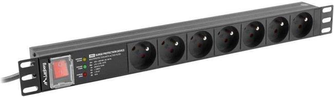 Lanberg Power Strip PDU PRO 7 slots 2.0m