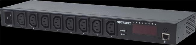 Intellinet 1U PDU IP managed with display for 19 "rack cabinets