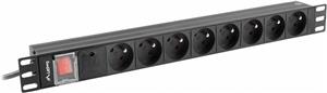 Lanberg PDU 2.0m power strip with 8 French sockets