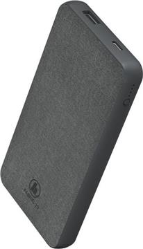 Hama Power Pack "Fabric 10" 10000 mAh Gray