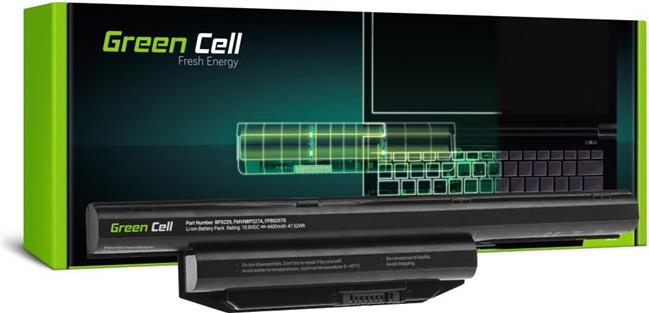 Green Cell do Fujitsu LifeBook A514 A544 A555 AH544 AH564 E547 E554 E733 E734 E743 E744 E746 E753 E754 S904