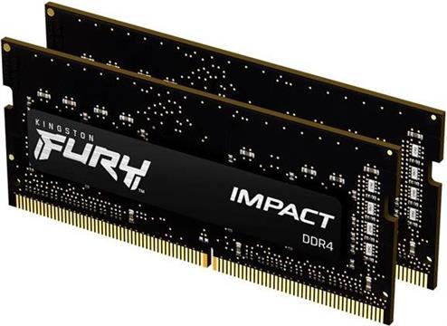 Kingston Fury Impact 32GB [2x16GB 3200MHz DDR4 CL20 SODIMM] KF432S20IBK2/32