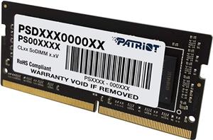 Patriot Signature 32GB [1x32GB 3200MHz DDR4 CL22 SODIMM]