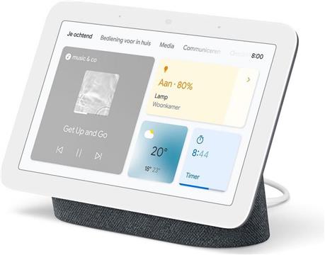 Pametni zaslon Google Nest Hub (2. Gen.) Smart Display Carbon PN: GA01892-EU
