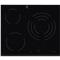 Ugradbena ploča ELECTROLUX EHF6232FOK, struja, 60 cm, 3 zone, staklokeramika, crna
