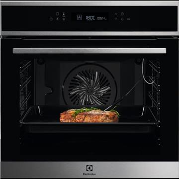 Ugradbena pećnica ELECTROLUX COE7P31X, piroliza, 71 l, SenseCook, Energetski razred A+, inox