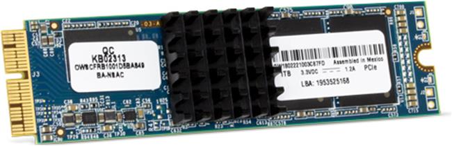 OWC Aura Pro X2 SSD 1TB Mac Pro 2013 Heatsink