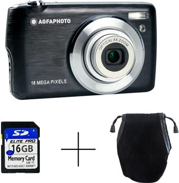 Agfa Photo DC8200 crna + etui + karta SD 16GB