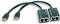Techly 301153 Extender HDMI po skrętce UTP Cat5e/Cat6 RJ45, do 30m
