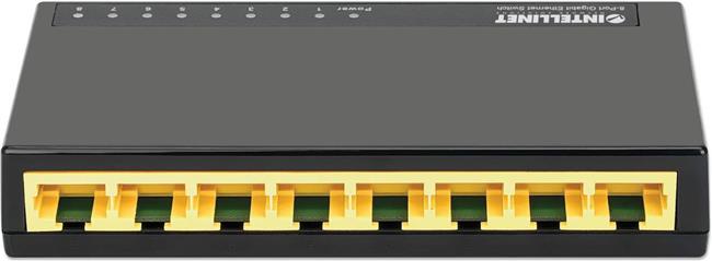 Intellinet 561754 Switch 8p Gigabit, desktop