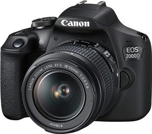 Canon EOS 2000D + EF-S 18-55 DC III lens