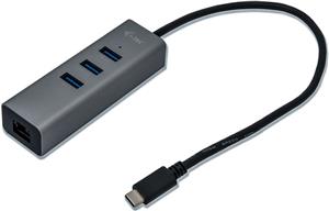 i-tec USB-C Metal Gigabit Ethernet + USB 3.0