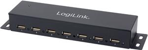 LogiLink 7-portowy crna