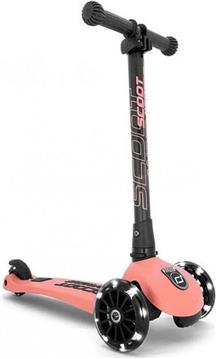 Scoot & Ride Highwaykick 3 LED Peach 96357