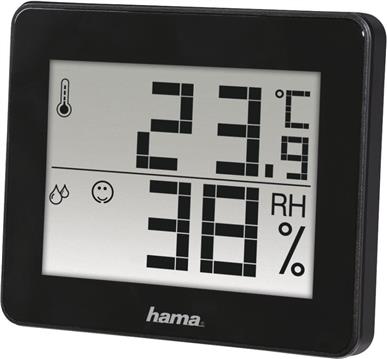 Hama termometr/higrometr TH-130 crna