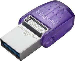 Kingston 256GB DataTraveler microDuo 3C 200MB/s dual USB-A + USB-C EAN: 740617328110