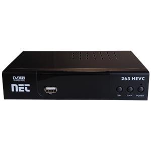 TV tuner NET NET 265 HEVC, Prijemnik zemaljski, DVB-T2 H.265 HEVC , display, SCART HDMI
