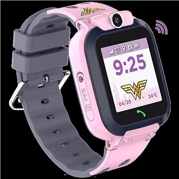 Pametni sat DC WONDER WOMAN SmartWatch, touch, SIM card, vodootporan, kamera, SOS tipka, ružičasti