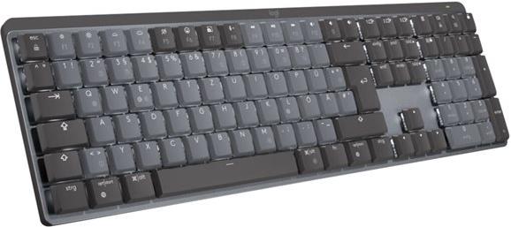 Tipkovnica LOGITECH MX Mechanical, bežična, Bluetooth, crna