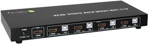 Techly Przełącznik KVM 4/1 HDMI