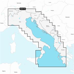 Garmin Navionics+ NSEU014R - Italy, Adriatic Sea (od Istre do Otranta) novo!!