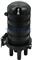 NFO Splice Closure 3 round entries, 1 oval, 4 trays, Height 300 mm, Wall mount