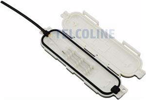 NFO Splice Closure Mini, for Drop Cables, 4 splices