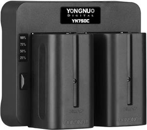 Yongnuo Ładowarka dwukanałowa YN750C do akumulatorów serii NP-F