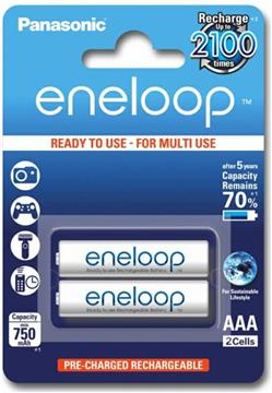 Panasonic Eneloop AAA 800mAh 2 szt