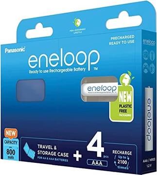 Panasonic Eneloop AAA 800mAh 4 pcs + box