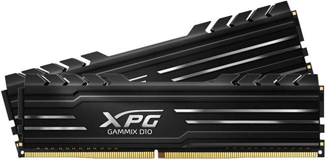 Memorija ADATA XPG Gammix D10 16GB [2x8GB 3200MHz DDR4 CL16 DIMM] AX4U32008G16A-DB10