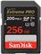 SanDisk SDXC 256GB Extreme Pro 200/140 MB/s V30 UHS-I U3