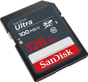 SanDisk Ultra SDXC 128GB 100 MB/s UHS-I Class 10