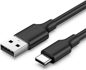 UGREEN USB-A 2.0 to USB-C cable 1.5m (black) - polybag
