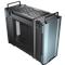 Cougar | Dust 2 Iron Gray | 385QM90.0001 | Case | Mini-ITX / Aluminum panel / Type C 3.1 x1, USB3.0 x1 / 2pcs black fans