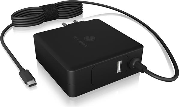 Icybox IB-PS101-PD USB-C Power Delivery 90W fast charger