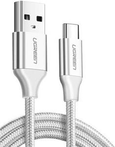 UGREEN USB 2.0 A to USB-C cable 1.5m (white) - polybag